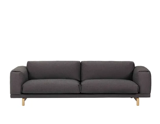 Rest 3seater Darkgrey