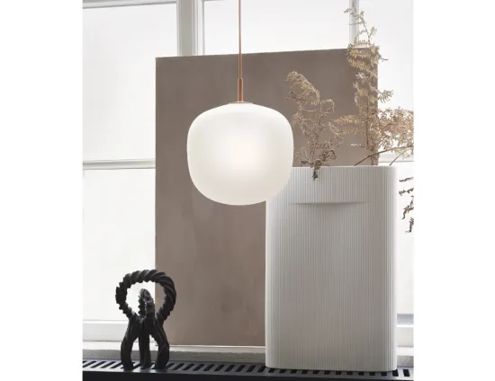 Off White Ridge Vase