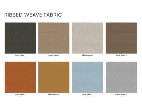 Ribbed Weave Fabric