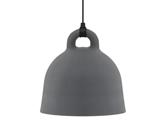 Bell Pendant 0000 502115 Bell Lamp Large Grey