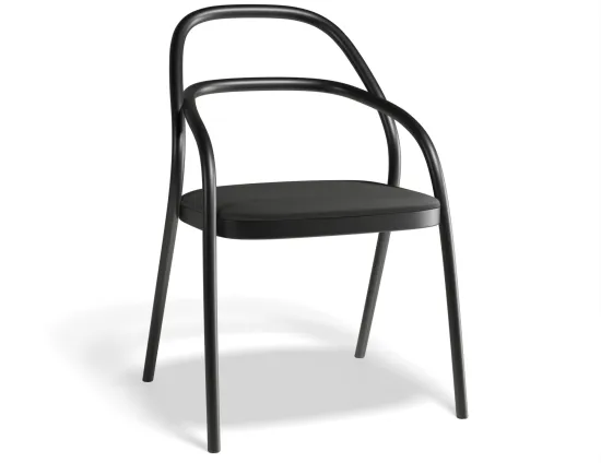 002 Chair Pad Blackgrain Mdr