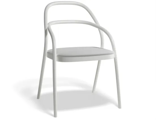 002 Chair Pad Whitepigment Prince