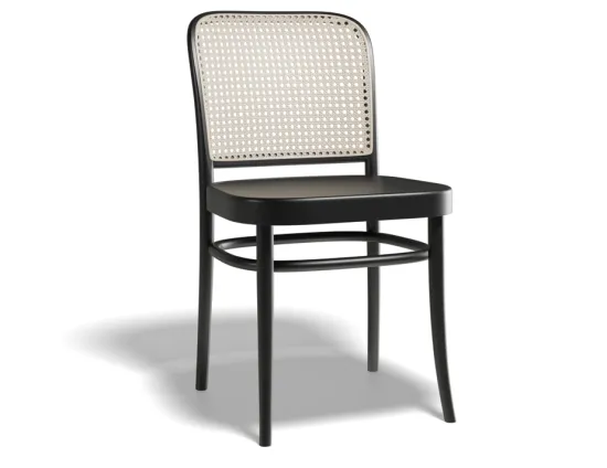 811 Wooden Seat Black