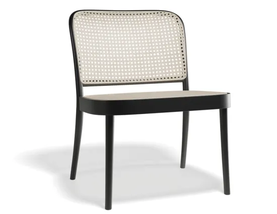 811 Lounge Chair Cane Natural Black