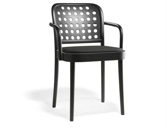 822 Armchair Blackgrain Mdr