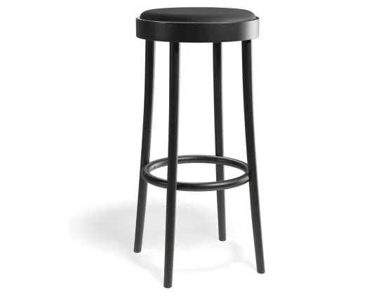 822 Barstool 80cm Blackgrain Mdr