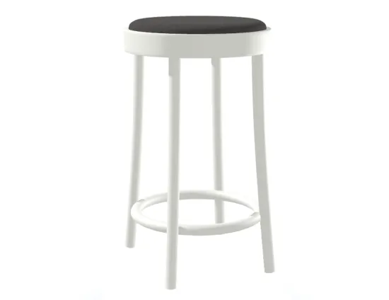 822 822 Stool Pigment Padded Leather