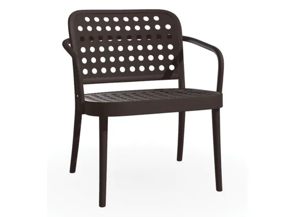 822 Lounge Armchair Dark Chocolate