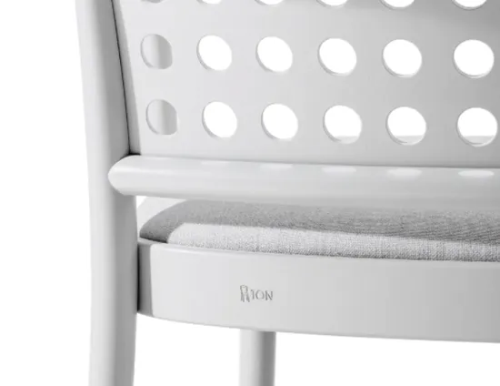 822 Lounge Armchair Pigment Padded Insitu