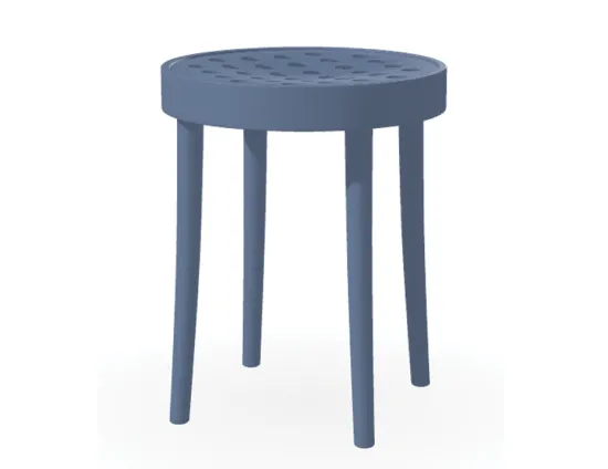 822 Low Stool Ashy