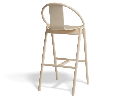 Again Barstool 75cm Beechnatural Back