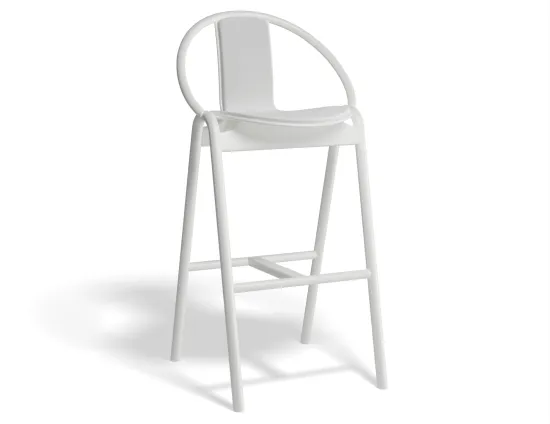 Again Barstool 75cm Fullpad Whitepigment Prince
