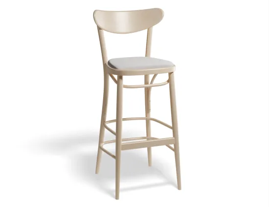 Banana Barstool76cm Beechnatural Fargo