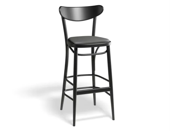 Banana Barstool76cm Blackgrain Mdr