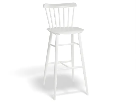 Ironica Barstool 80cm Whitepigment