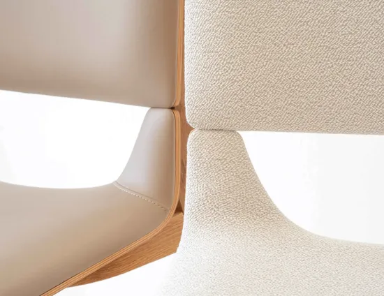 Leaf Chair Upholstered Insitu