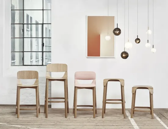 Leaf Stool Unupholstered
