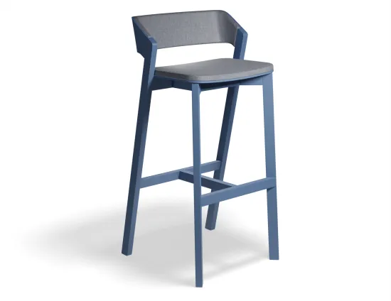 Merano Barstool Seatbackpad Blueberry Robo