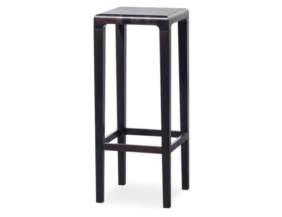 Dark Brown Restaurant Stool