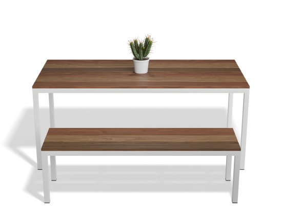 P 9 Cape Outdoordiningtable Classicpearlwhite Decorated