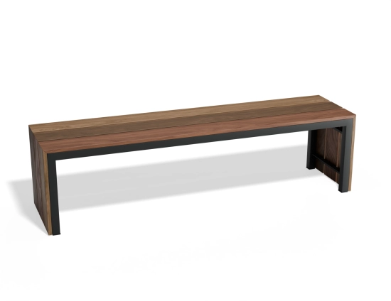 Cascade Bench 1700 Charcoal