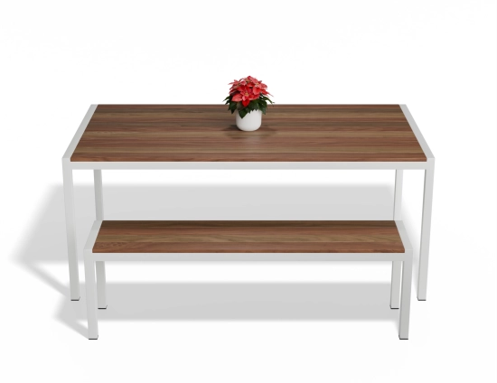 P 9 Moonah Outdoordiningtable Classicpearlwhite Decorated