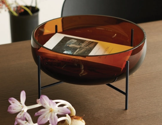 Echasse L Bowl Amber