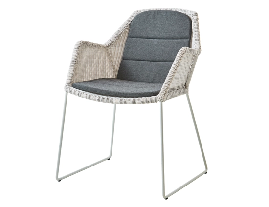Breeze Outdoor 0013 Breeze Chair White Grey YSN