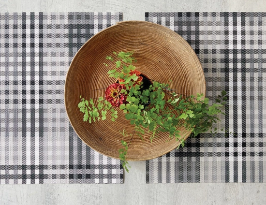 Rhythm Vanilla Vinyl Placemat