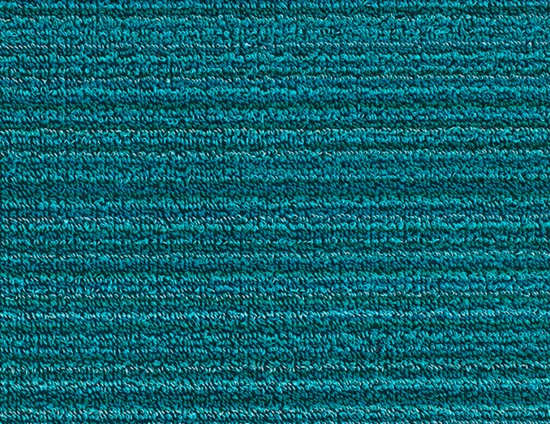 Shag Turquoise Stripe
