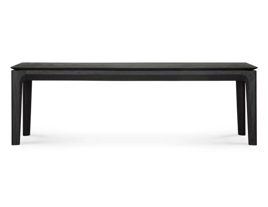 Bok Bench Oak Black 146cm