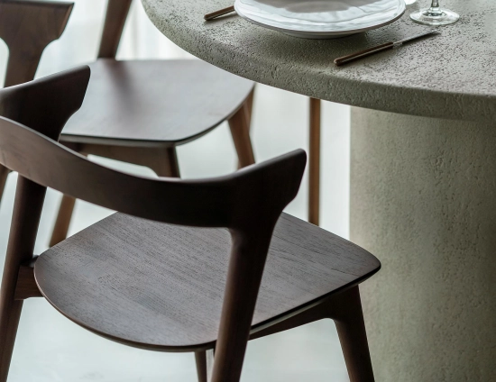 Ethnicraft Bok Dining Chair Teak Brown