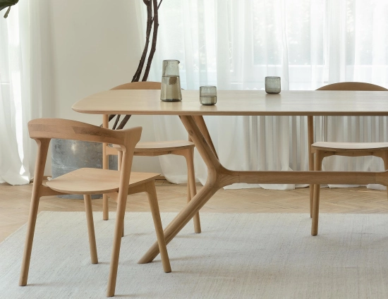 Ethnicraft Bok Dining Chair Oak Natural