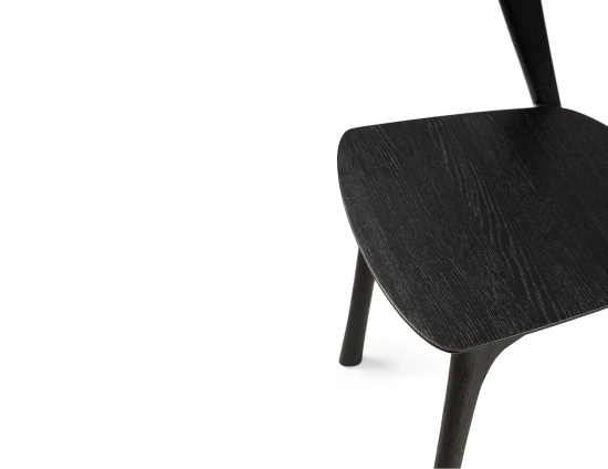 Ethnicraft Bok Dining Chair Oak Black