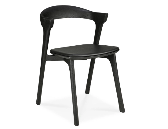 Ethnicraft Bok Dining Chair Oak Black Black