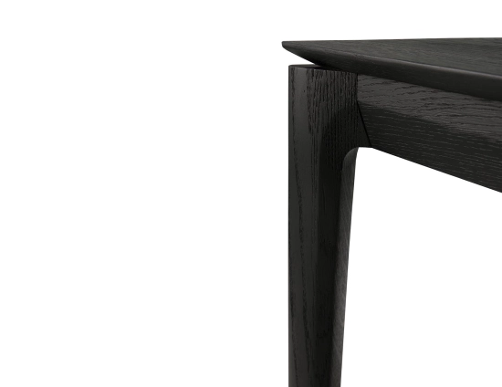 Ethnicraft Bok Dining Table Oak Black Detail
