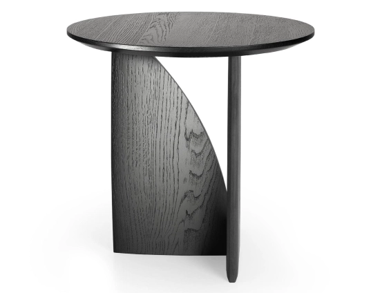 Ethnicraft Geometric Side Table Oak Black