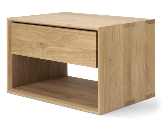 Ethnicraft Nordic Bedside Table Oak Natural 37cm