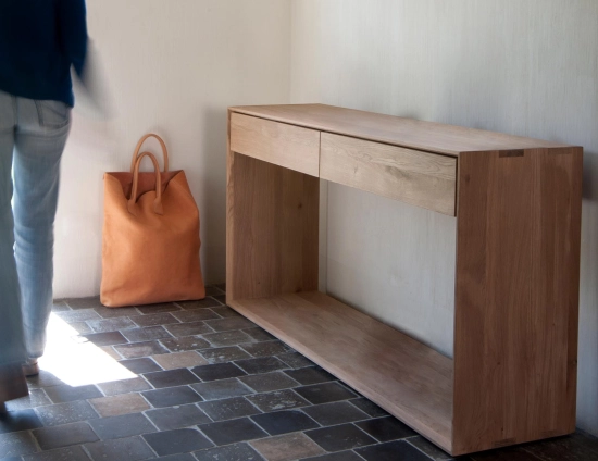 Ethnicraft Nordic Console Oak Natural 120cm