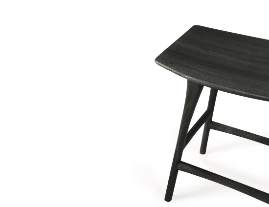 Ethnicraft Osso Counter Stool Oak Black
