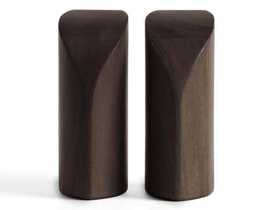 Ethnicraft Pi Bookends Mahogany Dark Brown