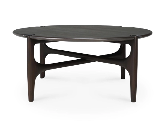 Ethniicraft Pi Coffee Table Mahogany 80cm