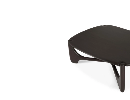 Ethnicraft Pi Coffee Table Mahogany Dark Brown 134cm