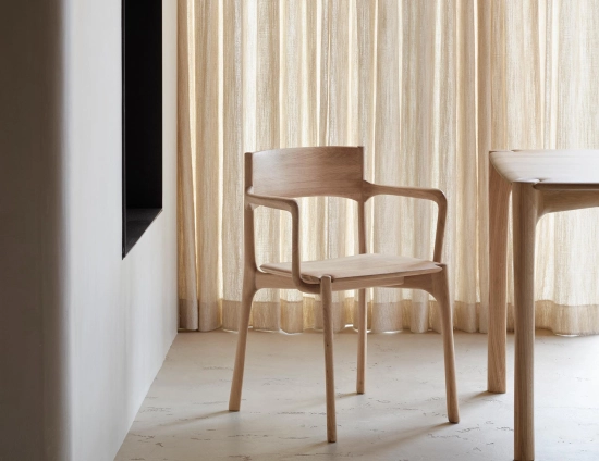 Ethnicraft Dining Armchair Oak Natural