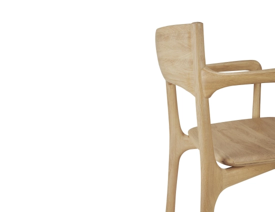 Ethnicraft Dining Armchair Oak Natural