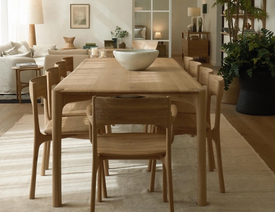 Ethnicraft Pi Dining Table Oak Natural 240cm