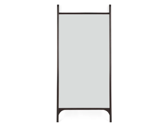 Ethnicraft Pi Floor Mirror Mahogany Dark Brown