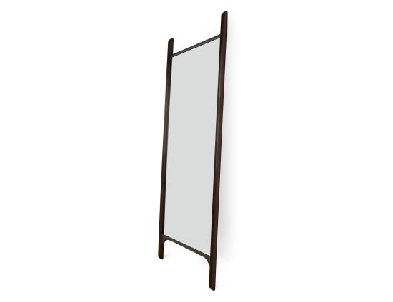 Ethnicraft Pi Floor Mirror Mahogany Dark Brown