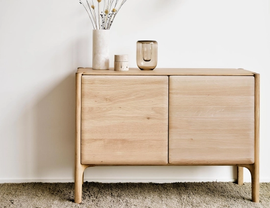 Ethnicraft Pi Sideboard Oak Natural 2 Door
