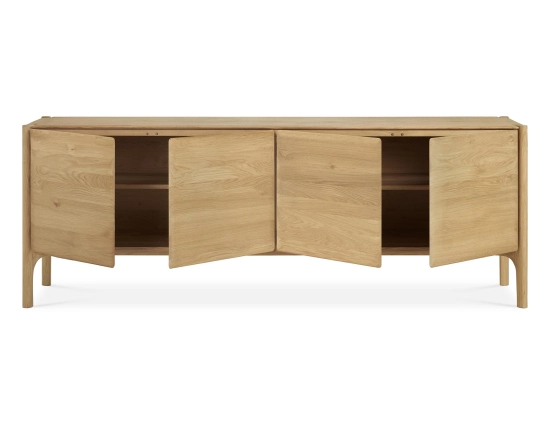 Ethnicraft Pi Sideboard Oak Natural 4 Door
